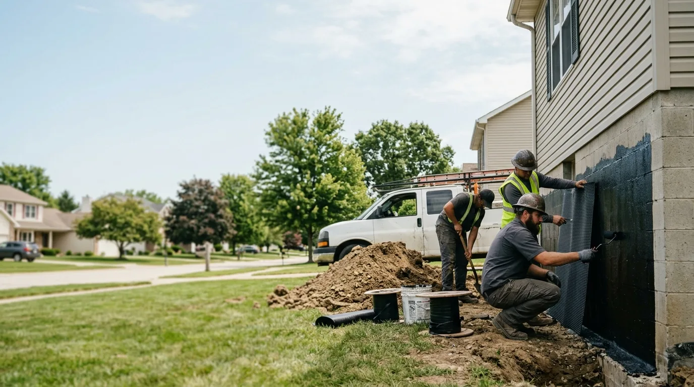 Basement Waterproofing in Waterloo, OH near me
